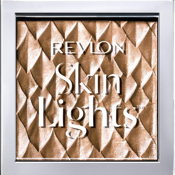 Revlon Highlighter Makeup, Skin Lights Prismatic Powder Face Makeup, Natural Glow, Shimmer Finish, 201 Daybrak Glimmer, 0.28 Oz