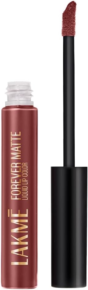 Lakme Forever Matte Liquid Lip Colour, Nude Dream, 5.6ml