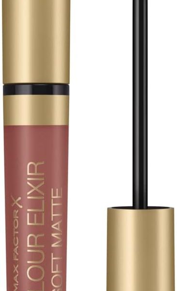 Max Factor Colour Elixir Soft Matte Lipstick 010 Muted Russet, 4ml - 0.14 fl oz