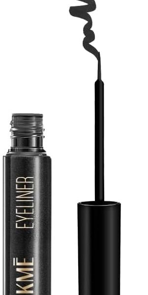 Lakmé Absolute Shine Liquid Eye Liner, Intense Color, Long Lasting, Glossy Texture, Black, 4.5 Ml