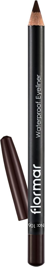 Flormar Waterproof Eye Liner - 106 Dark Chestnut, 1.14 G