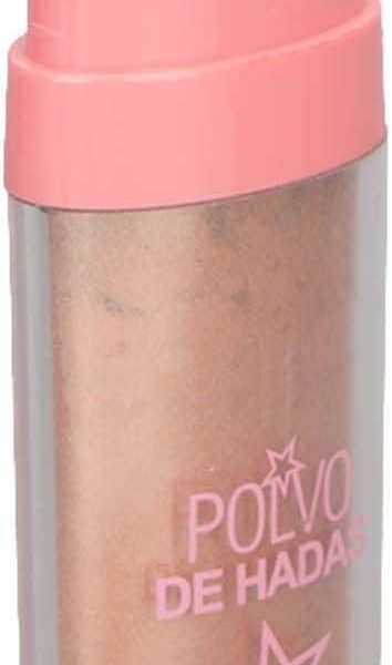 Highlight Powder Stick Puff, Glittering 9g Body Shimmering Patting Powder for Makeup (Golden Brown)