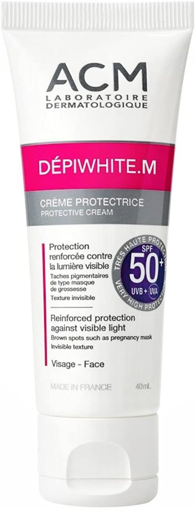 ACM Depiwhite M Cream - Protective Cream - SPF50+ 40ml/1,7 oz - Pantalla Solar