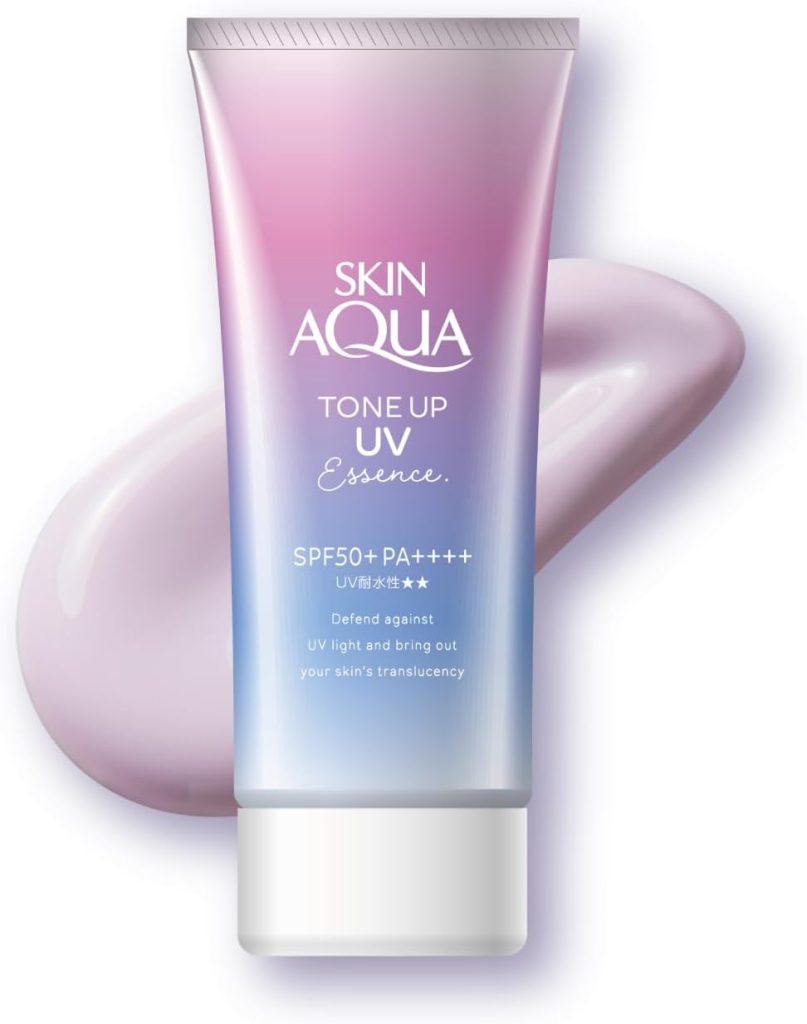 SKIN AQUA SPF50+ / PA++++ Transparency up Tone UV Essence Sunscreen - 80g