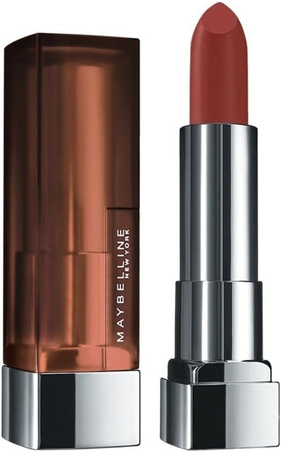 Maybelline New York Color Sensational Creamy Matte Lipstick, The Bricks- City Heat Collection, East Village Rose 5, 3.9g