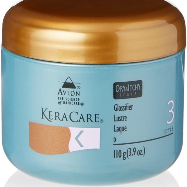 KeraCare Avlon Dry and Itchy Scalp Glossifier, Style 3, 3,9oz/110g