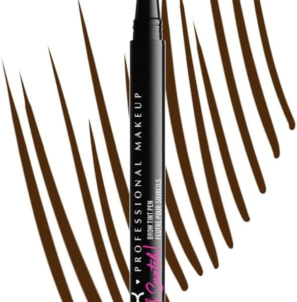 NYX PROFESSIONAL MAKEUP Lift & Snatch! Brow Tint Pen, Espresso 08, 14 Gm