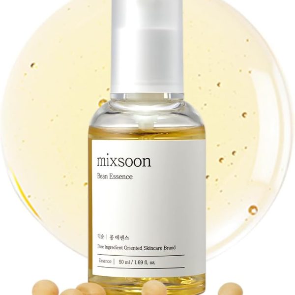 mixsoon [Mixsoon] Bean Essence 1.69 fl oz / 50ml | Natural fermented soybean serum for moisturization and skin nourishment | Cruelty Free