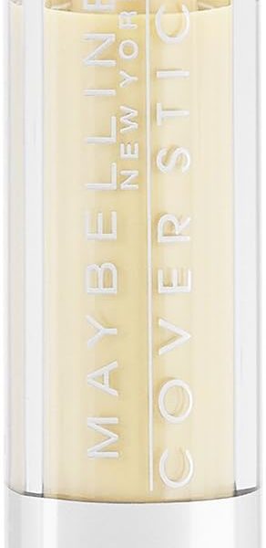 Maybelline New York Cover Stick Corrector Concealer, Yellow Corrects Dark Circles, 0.16 oz.