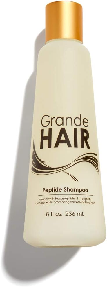 Grande Cosmetics GrandeHAIR Peptide Shampoo, 8 Fl Oz