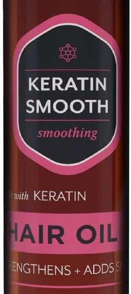 Hask Keratin Smoothing Hair Oil, 18 Ml