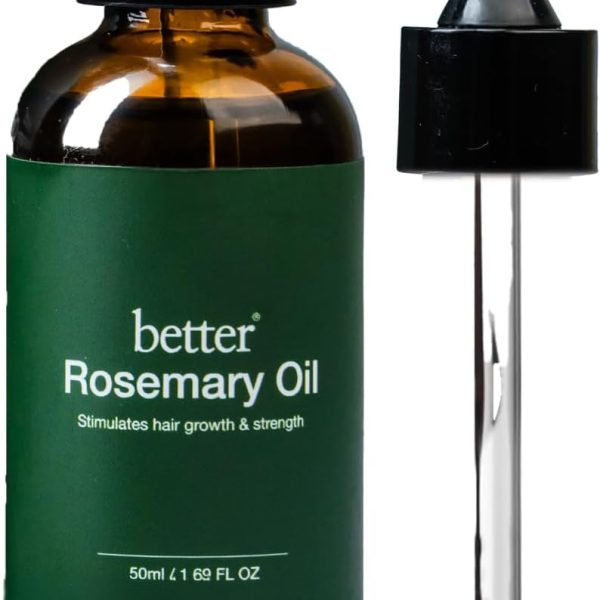 Better Hair Oil with Rosemary, Amla & Moringa | Scalp Treatment for Hair Growth, Nourishment & Strengthening | Reduces Hair Fall & Split Ends | 50ml