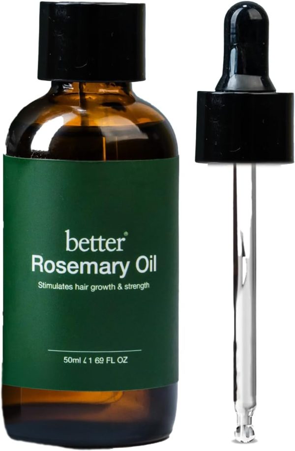 Better Hair Oil with Rosemary, Amla & Moringa | Scalp Treatment for Hair Growth, Nourishment & Strengthening | Reduces Hair Fall & Split Ends | 50ml