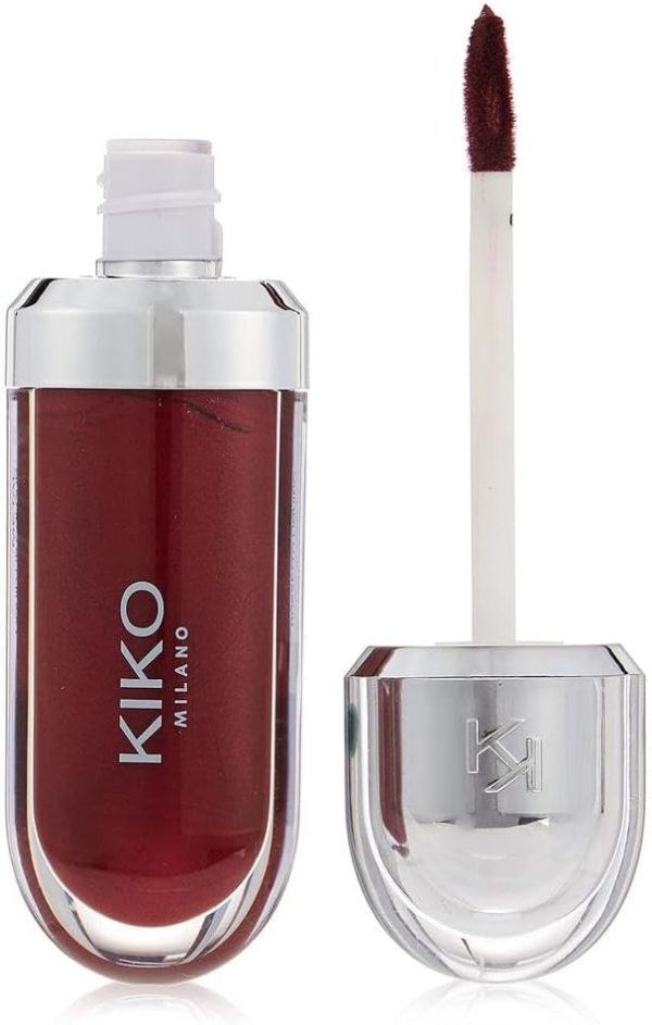 KIKO Milano Metal Liquid Lip Colour - 06 Bordeaux, 6.5 ml