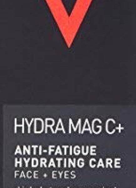 Vichy Homme Hydra Mag C+ Face Moisturizer for Men with Pure Vitamin C, 1.69 Fl. Oz.