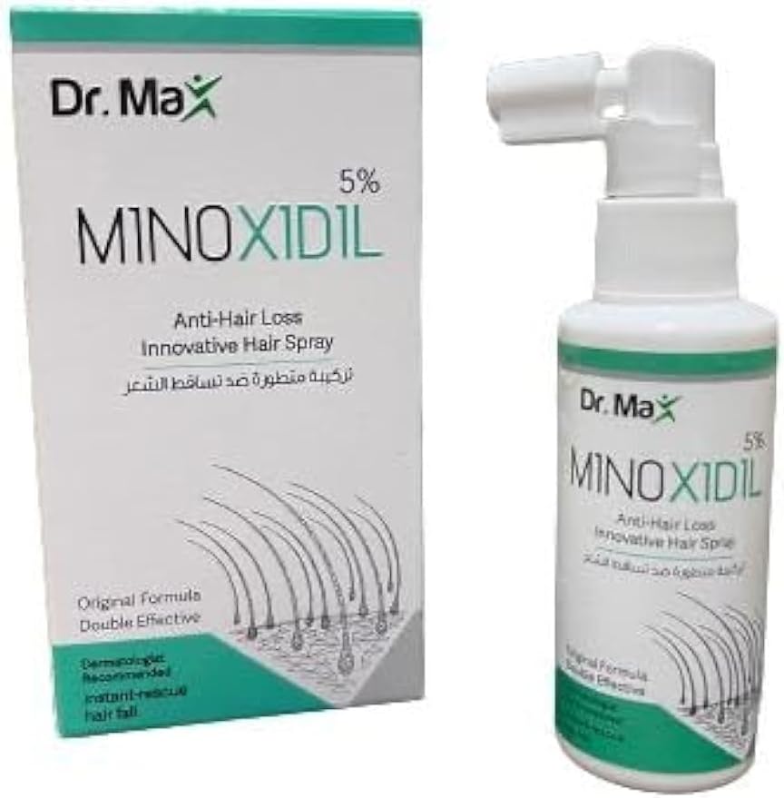 Dr Max Minoxidil 5% Anti-Hair Loss Innovative Hair Spray Instant Rescue Hair Fall