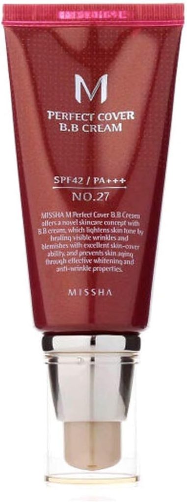 Missha M Perfect Cover BB Cream, 27 Spf 42 Pa+++ (50ml)