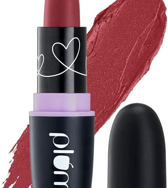 Plum Matterrific Highly Pigmented Nourishing & Non-Drying Vegan & Cruelty Free Lipstick- Jazzberry - 127 (Dusty Plum)