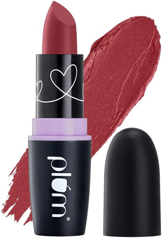 Plum Matterrific Highly Pigmented Nourishing & Non-Drying Vegan & Cruelty Free Lipstick- Jazzberry - 127 (Dusty Plum)