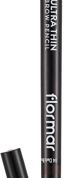 Flormar Ultra Thin Brow Pencil, 04 Dark Brown, 14 gm