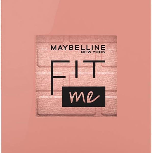 Maybelline New York New Fit Me Mono Blush, 16 hours Easy to Use Long-lasting Cheek Blush, Pigmented Creamy Powder Blush Formula, Natural and True to Tone Blush - 20 Hopeful|4.5 grams