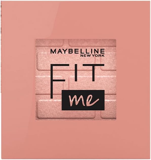 Maybelline New York New Fit Me Mono Blush, 16 hours Easy to Use Long-lasting Cheek Blush, Pigmented Creamy Powder Blush Formula, Natural and True to Tone Blush - 20 Hopeful|4.5 grams