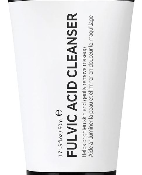 The INKEY List Fulvic Acid Brightening Cleanser, Brightens Skin and Gently Removes Makeup 50ml