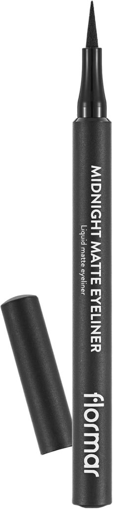 Flormar Midnight Matte Eyeliner, Black 1.14 gm