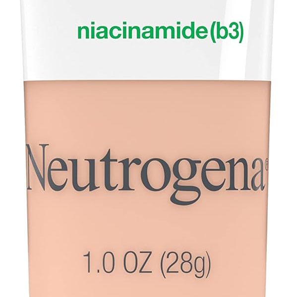 Neutrogena Clear Coverage Flawless Matte CC Cream, Full-Coverage Color Correcting Cream Face Makeup with Niacinamide (b3), Hypoallergenic, Oil Free & Fragrance Free, Alabaster, 1 oz