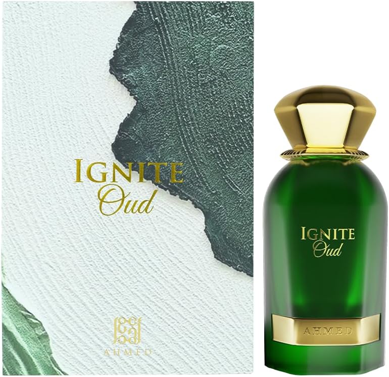 Ahmed Al Maghribi Ignite Oud 60ML | Perfume for men | Perfume for women | unisex Perfumes | Long Lasting | musk amber | Oud Perfume | sandalwood smolder | Perfumes