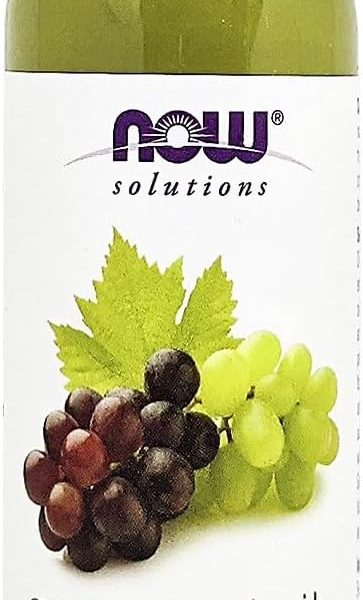 Now Solutions Grape Seed Oil, 4 Ounce