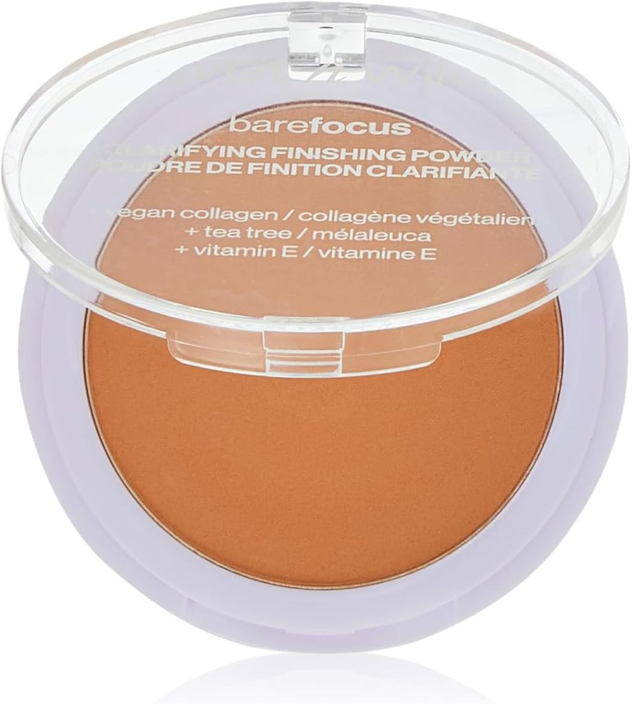 Wet n Wild, Bare Focus, Makeup Clarifying and Finishing Powder, Translucent and Matte for a Flawless Makeup Base, Long-Lasting, with Hyaluronic Acid and Vitamin E, for Medium/Tan Skin Tones