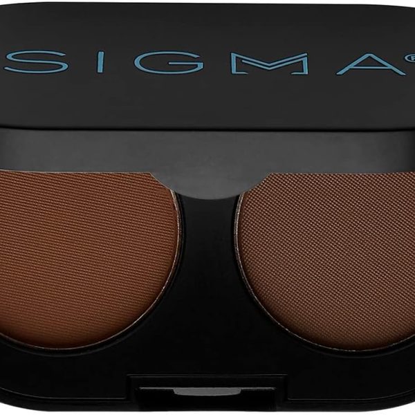 Sigma Beauty Colour + Shape Brow Powder Duo, Dark, Brown