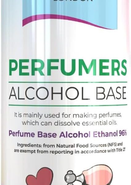 ican London Perfumers Alcohol Base DIY Perfume Base Make your own Perfume 500ml