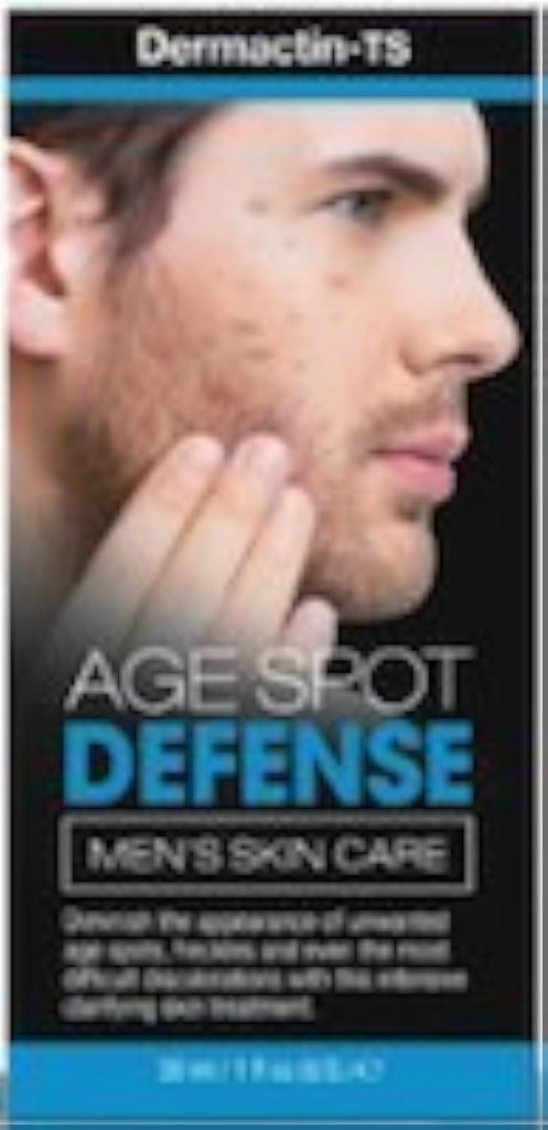 Dermactin -ts Men's Age Spot Defense, 1.0 Fluid Ounce