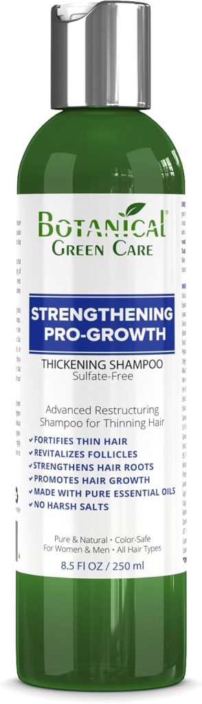 Botanical Green Care "Hair Loss Therapy" Sulfate-Free Caffeine Shampoo. Alopecia Prevention and DHT Blocker. Doctor Developed. NEW 2018 FORMULA!