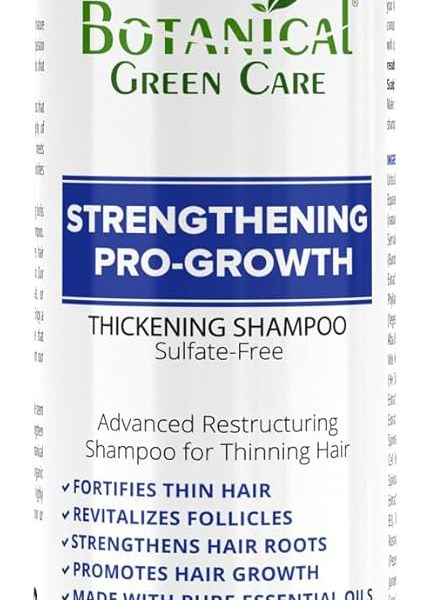 Botanical Green Care "Hair Loss Therapy" Sulfate-Free Caffeine Shampoo. Alopecia Prevention and DHT Blocker. Doctor Developed. NEW 2018 FORMULA!