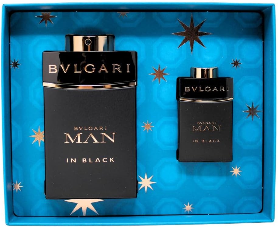 Bvlgari MAN IN BLACK SET: EDP SPRAY 100ML & EDP SPRAY 15ML