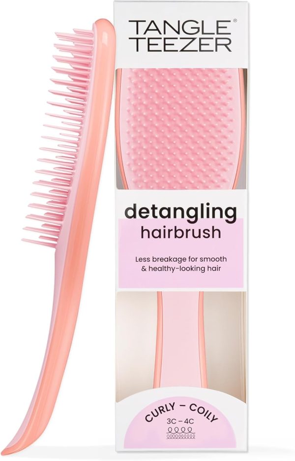 Tangle Teezer TWD NATURALLY CURLY-ORANGE/PINK