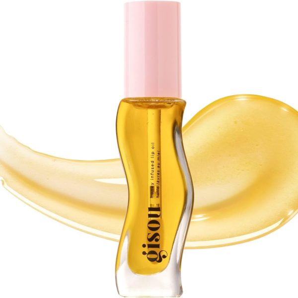 Gisou HONEY INFUSED LIP OIL GISOU, 0.27 Ounce (Pack of 1)