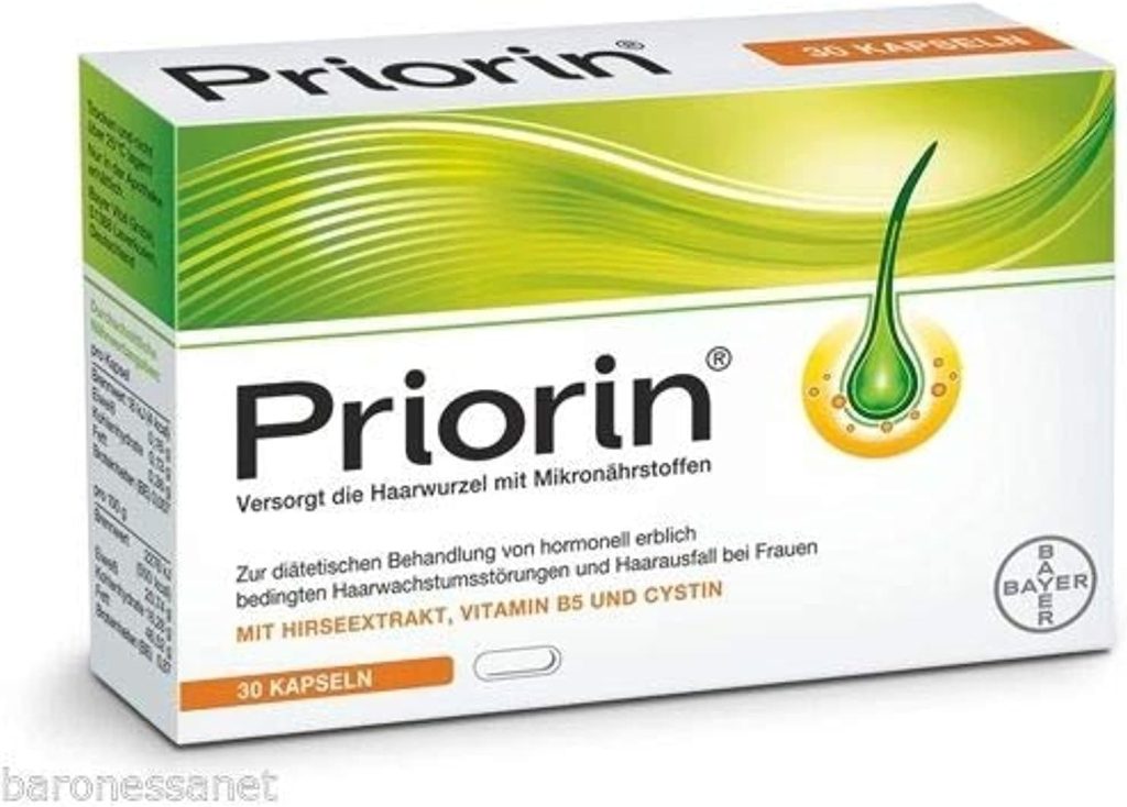 Priorin Bayer Intense 60 capsule hair loss genuine