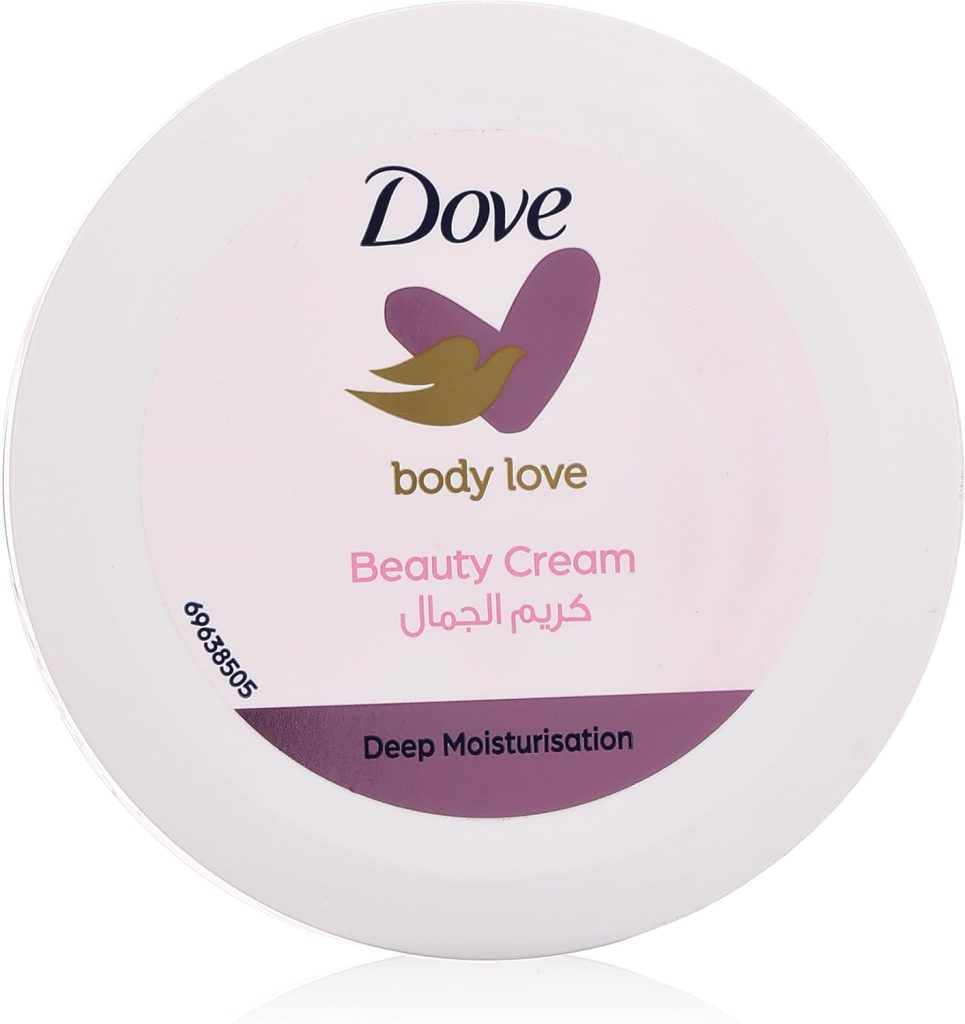 DOVE Nourishing Body Cream with a lightweight, nourishing formula, Beauty cream, for soft smooth skin, 150ml