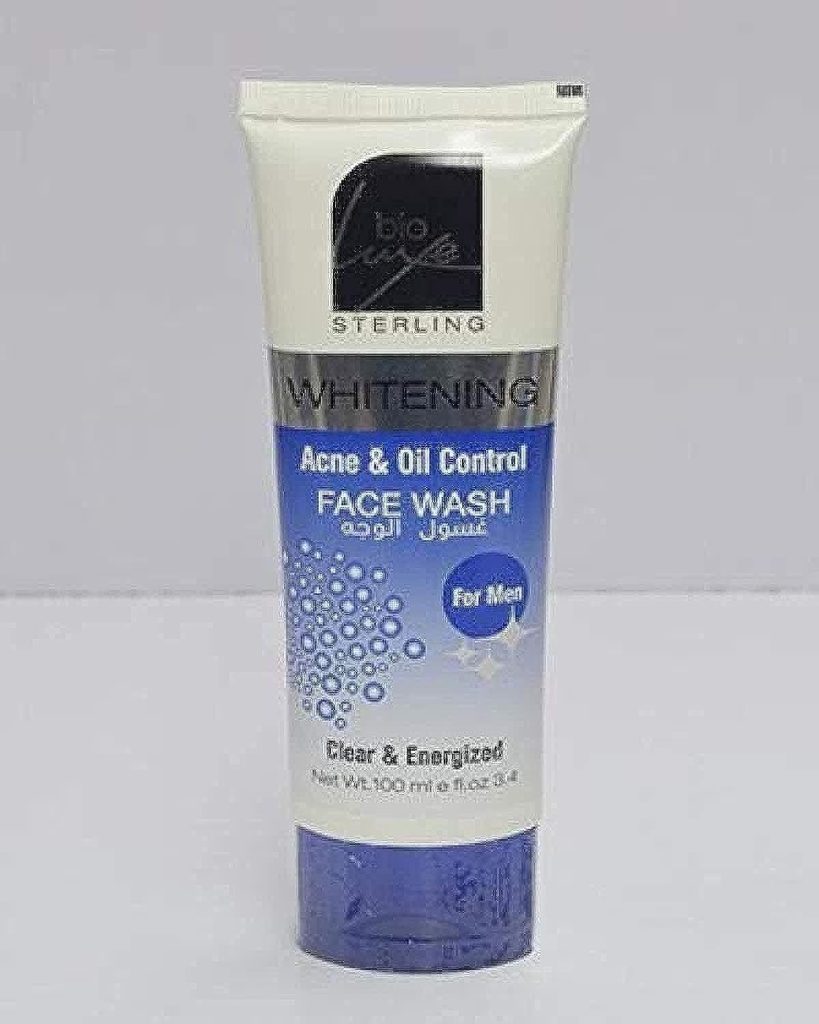 BIO LUXE Face Wash - Clean & Energized - Acne & Oil Control - Whitening - For Men