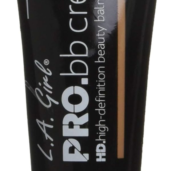 L.A. Girl Pro BB Cream HD Beauty Balm, Medium/Deep, 1 fl. Oz