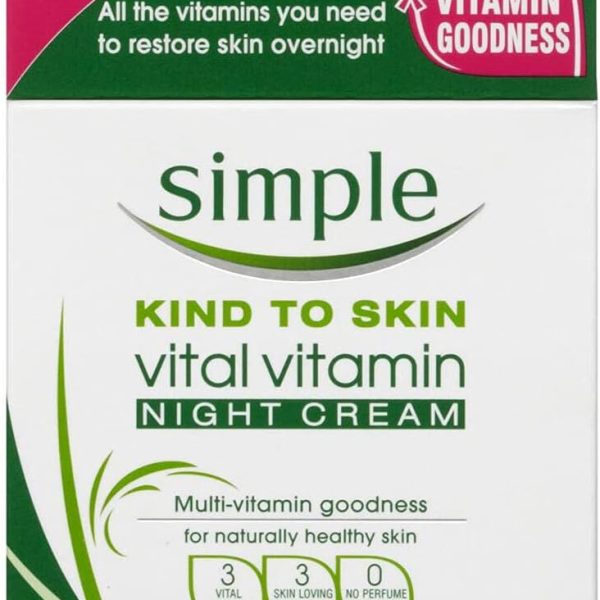 Simple Kind to Skin Vital Vitamin Night Cream (50ml)