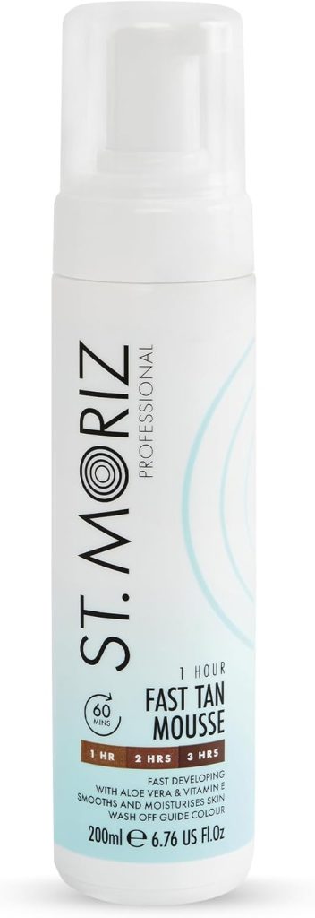 St. Moriz Self Tanning Fast Self Tanning Mousse (With Shade Control) 6.7 Oz