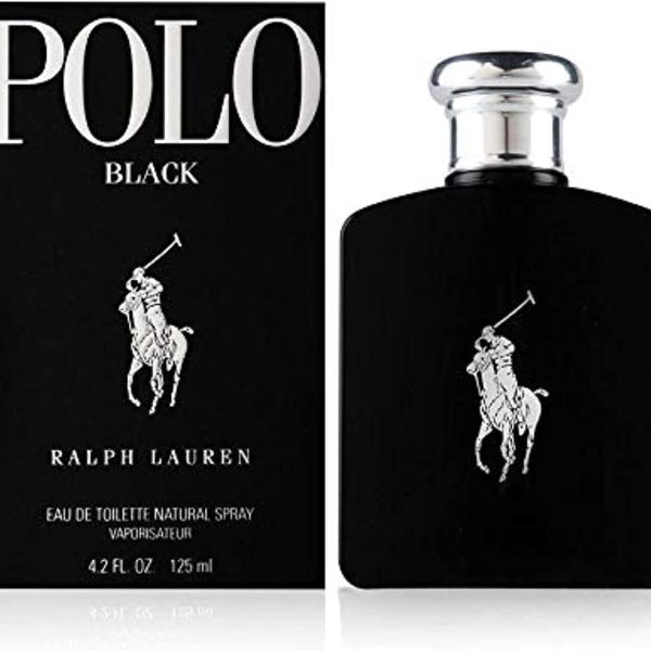 Polo Black by Ralph Lauren for Men - Eau de Toilette, 125 ml