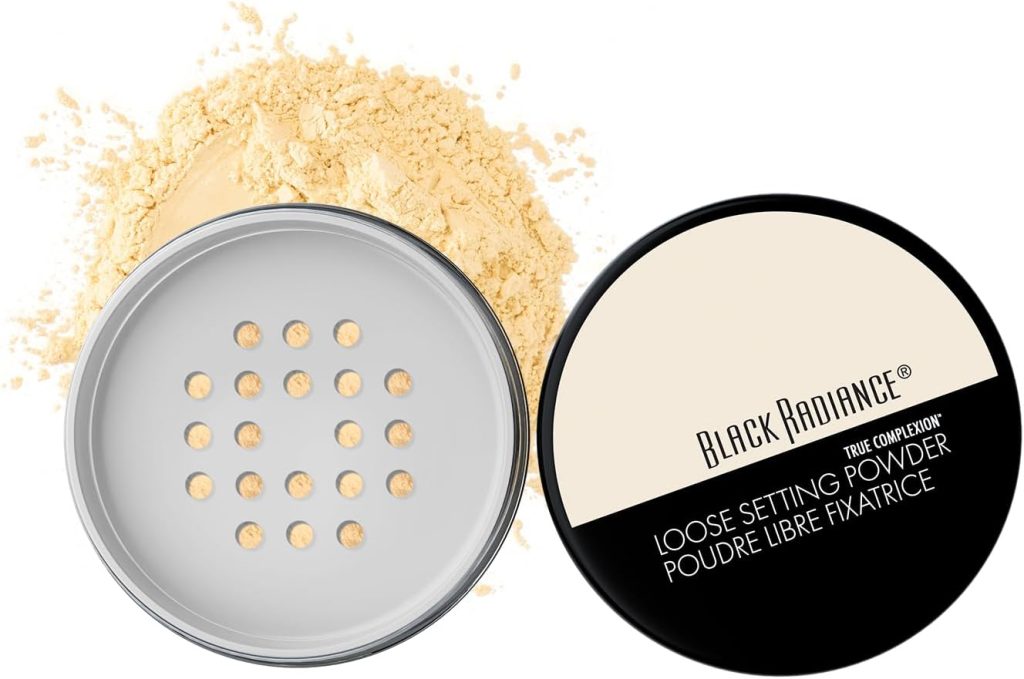 Black Radiance True Complexion Loose Setting Powder, Banana, 18.2 Gram