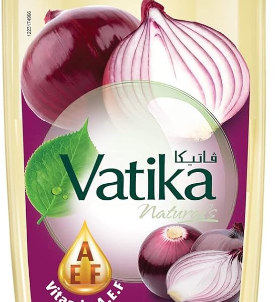 Vatika Naturals Onion Enriched Hair Oil 200ml | Nourishes Hair | Anti-Hair Fall, Thinning & Split Ends