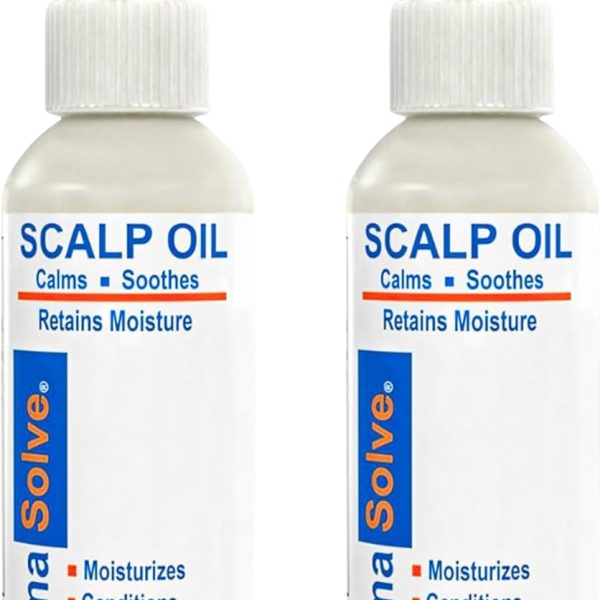 Dermasolve Psoriasis & Dandruff Oil, Dermatologist Approved for Flaky Scalp Relief